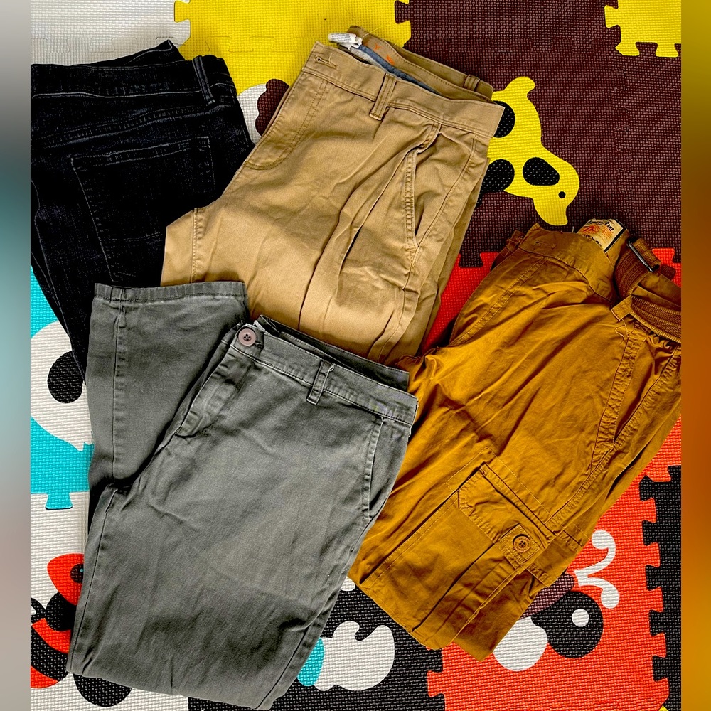 Sorted Jeans, Cargo, Camo pants Sz 34, 36, 38 in men!